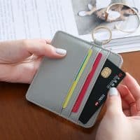 Карманная женская кредитница – мини-кошелек