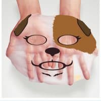 Увлажняющая маска для лица в виде животных
