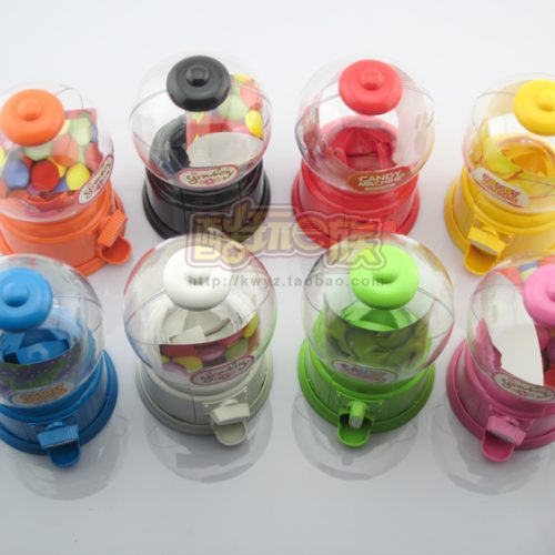 Детский игровой мини-автомат для выдачи конфет и жвачек, копилка Candy Machine
