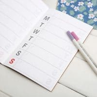 Ежедневник планнер тетрадь А5 Weekly Planner