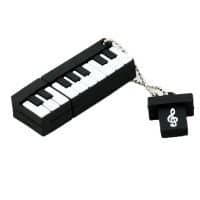 Флешка USB 2.0 в виде музыкальных инструментов гитара, пианино, скрипка, аккордеон, микрофон