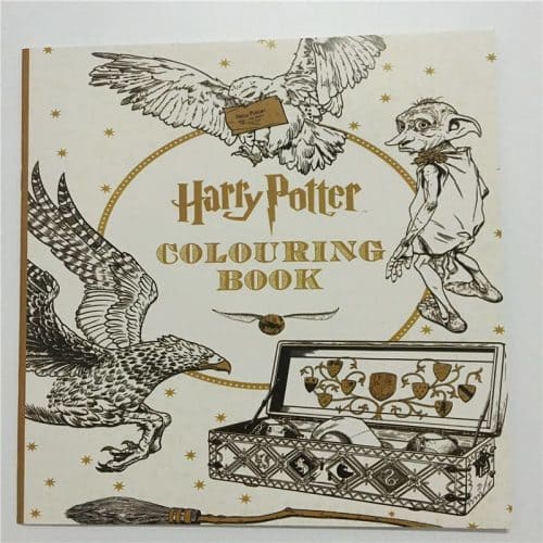 Гарри Поттер волшебная раскраска-антистресс для детей и взрослых