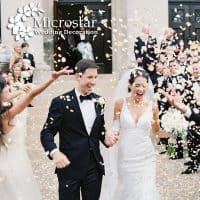 Искусственные шелковые лепестки роз – украшение на свадьбу