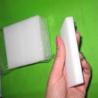 Меламиновая белая губка-ластик для удаления пятен, мытья посуды, уборки