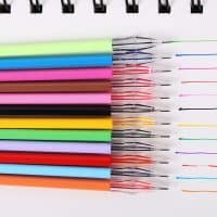 Набор цветных стержней для гелевой ручки 0.38 мм