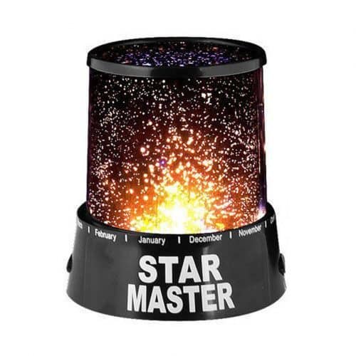 Ночник LED детский проектор звездного неба Star Master