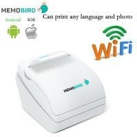 Портативный мини-принтер для печати фотографий с телефона, WiFi термопринтер Memobird