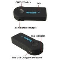 Автомобильный аудио AUX USB Bluetooth адаптер 3.5 мм приемник для магнитолы в машину