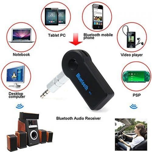 Автомобильный аудио AUX USB Bluetooth адаптер 3.5 мм приемник для магнитолы в машину