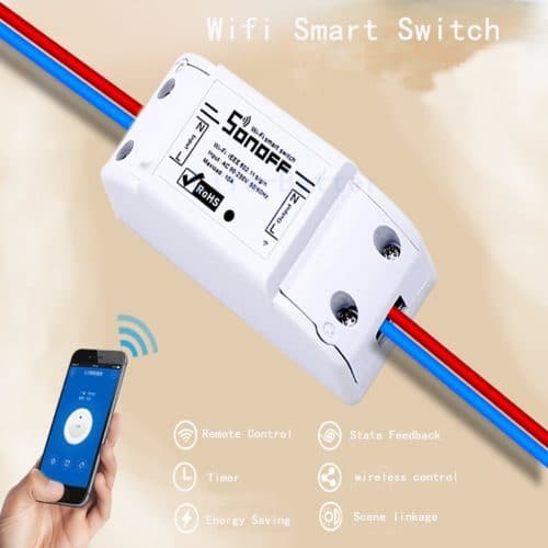 Беспроводной WiFi выключатель света Itead Sonoff Smart Switch