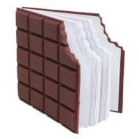 Блокнот в виде шоколадки “Плитка шоколада”