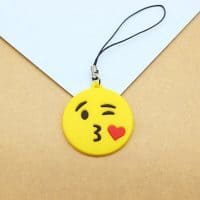 Брелок Emoji (Эмоджи) силиконовый для ключей