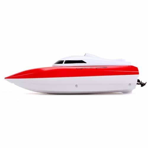 Игрушка моторная лодка-катер на пульте дистанционного управления для детей