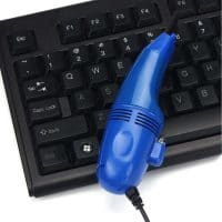 Мини-пылесос для чистки клавиатуры от USB