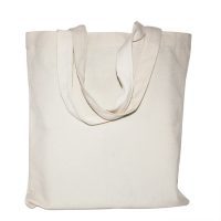 Многоразовая хозяйственная хлопковая ЭКО сумка для продуктов, покупок – 2 шт.