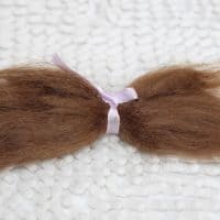 Натуральные мохеровые трессы волосы для кукол из козьей шерсти