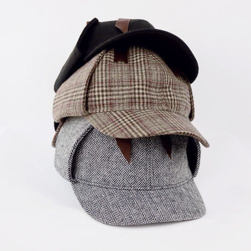 Шляпа Шерлока Холмса, шляпа охотников за оленями (Deerstalker Hat)