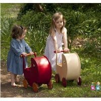 Детские ходунки каталка, деревянная коляска для кукол Moover