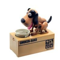 Интерактивная копилка Голодный пёс (собака, поедающая монеты)