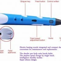 Myriwell 3D ручка для рисования пластиком (нити пластика в наборе)