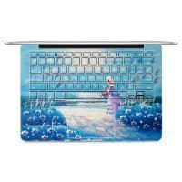 Наклейка на клавиатуру компьютера Apple Macbook Air космос, природа, пляж, пейзаж