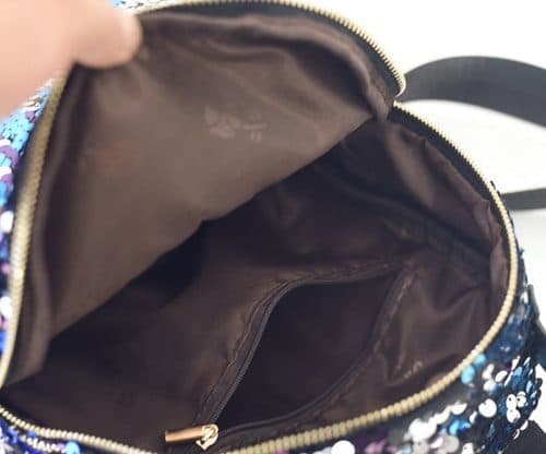 Рюкзак с пайетками (черный и другие цвета)