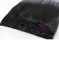 Искусственный накладной шиньон трессы парик волосы серого цвета на заколках в стиле омбре