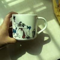 Керамическая кружка-чашка с Муми Троллями
