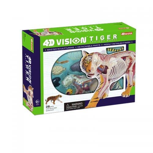 Объемные анатомические модели животных 4D (мамонт, тигр и многие другие)