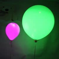 Светодиодные светящиеся воздушные гелиевые латексные шары 12 дюймов в наборе 50 шт.