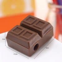 Точилка и ластик в виде шоколада