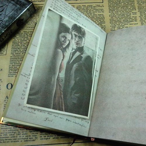 Винтажный ежедневник-блокнот Гарри Поттер 96 листов, с календарем на 2017, 2018, 2019 года