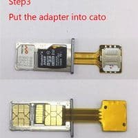 Адаптер для установки 2 SIM и MicroSD в комбо-слот