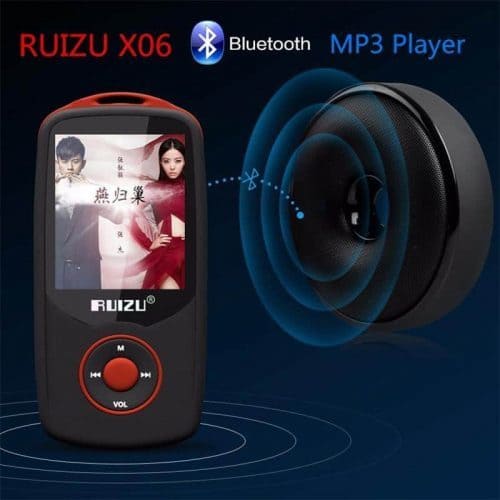 Качественный Bluetooth MP3-плеер RUIZU X06 1.8″, 8 ГБ