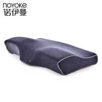 Ортопедическая черная бамбуковая подушка с эффектом памяти NOYOKE