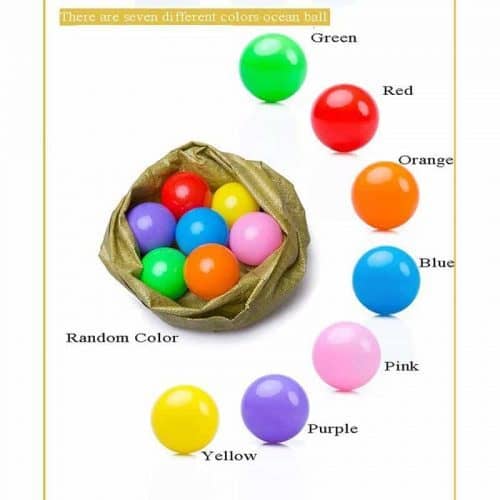 Пластиковые игровые шары-мячики в манеж, бассейн для детей