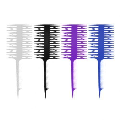 Расческа-заборчик для мелирования окрашивания волос