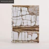 Скетчбук-блокнот-ежедневник с твердой обложкой под фактуру дерева 100 листов