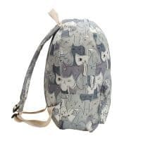 Тканевый женский школьный рюкзак на 20 л с рисунком Коты