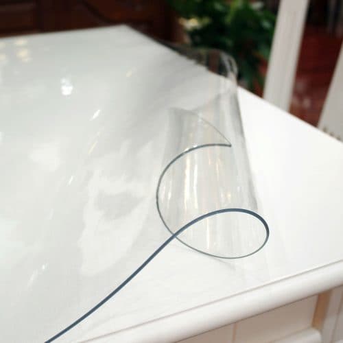 Водонепроницаемая прозрачная пвх пленка-скатерь мягкое стекло на стол