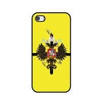 Чехлы для iPhone 4, 5, 6, 7 с флагом и гербом России
