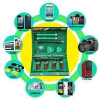 Набор инструментов для ремонта гаджетов, мобильных телефонов LAOA