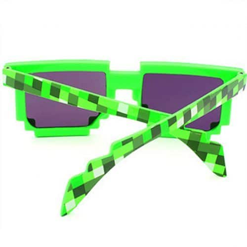 Пиксельные солнцезащитные очки 8 бит в стиле MINECRAFT (Майнкрафт)