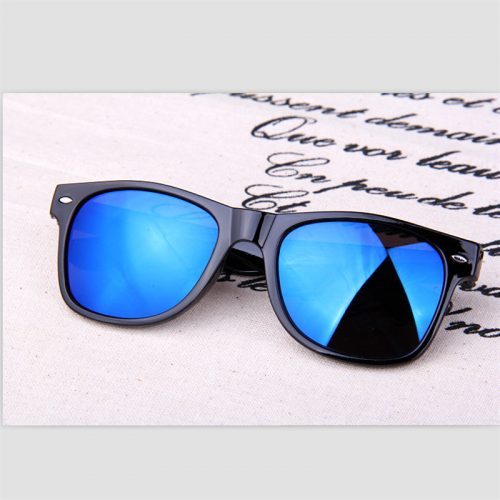 Женские и мужские солнцезащитные зеркальные очки Uv400 из акрила и пластика
