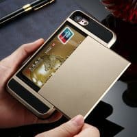Чехол для iPhone 5/6/7 с отделением для банковских карт