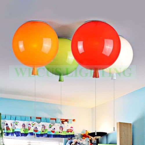 Детский потолочный светильник в виде воздушного шара