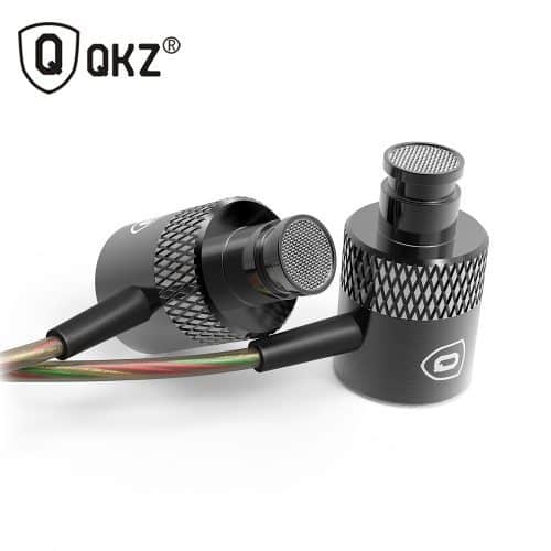 QKZ X3 Super Bass Вакуумные качественные Hifi наушники-вкладыши-гарнитура 3,5 мм с микрофоном или без