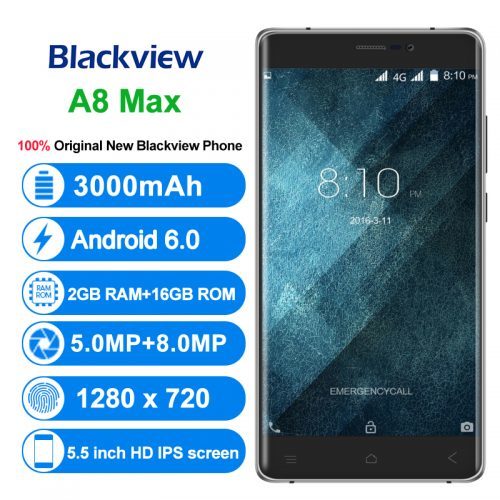 Смартфон Blackview A8 Max / Blackview A9 Pro 5.5″ 2 Gb 16 Gb MTK6737 Quad Core