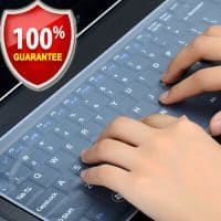 Защитная силиконовая водонепроницаемая пленка для клавиатуры ноутбука