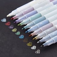 Набор маркеров цвета металлик (10 штук)